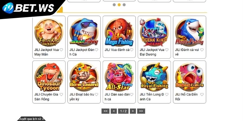 Giới thiệu chi tiết về bắn cá JILI I9BET